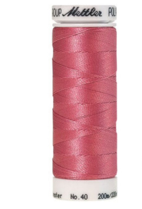 Mettler Poly Sheen Thread - 220 yds - Heather Pink