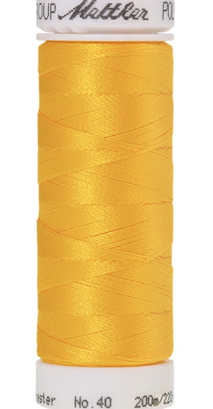 Mettler Poly Sheen Thread - 220 yds - Canary