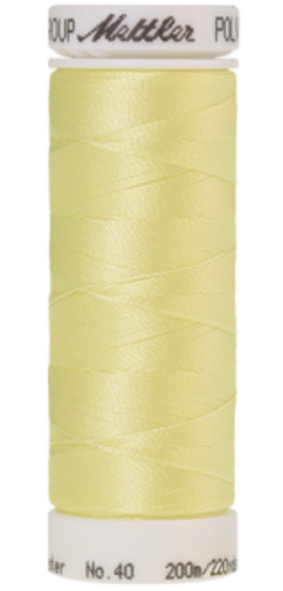 Mettler Poly Sheen Thread - 220 yds - Lemon Frost