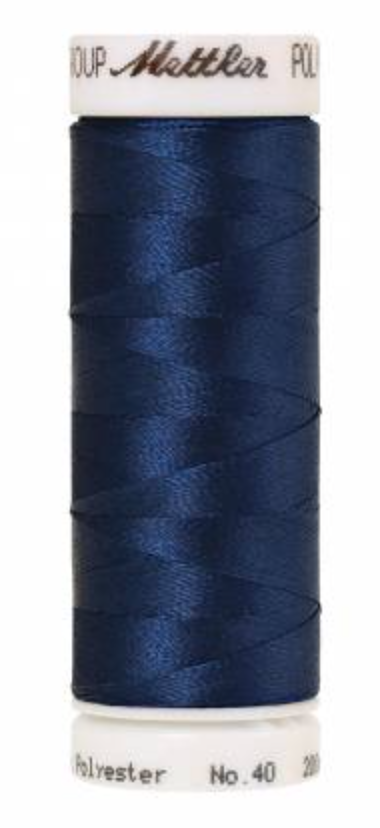 Mettler Poly Sheen Thread - 220 yds - Royal Navy