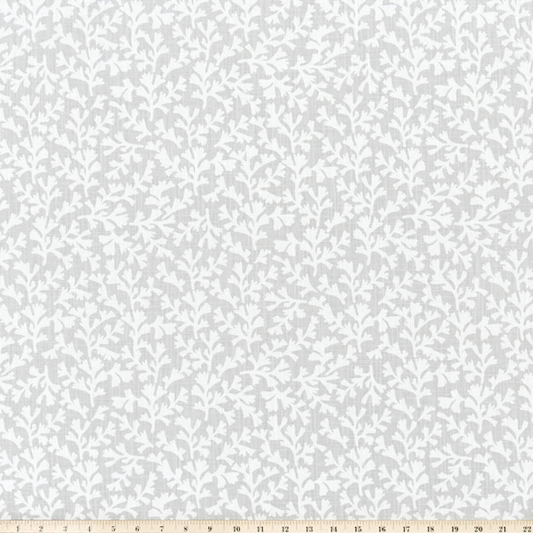 Upholstery Slub Canvas - Sea Tumble - French Grey