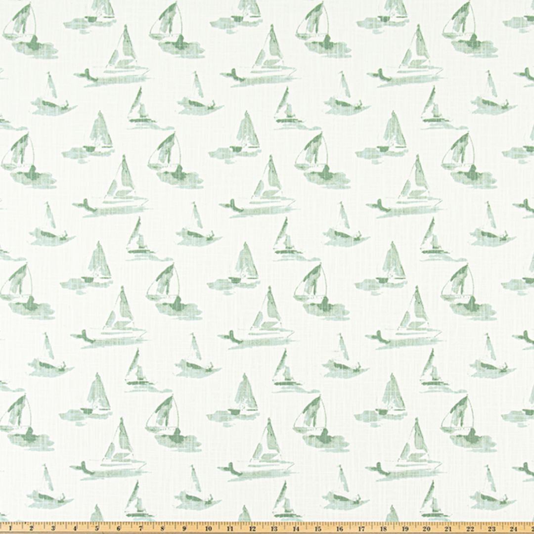 Upholstery Slub Canvas - Sea View - Pistachio