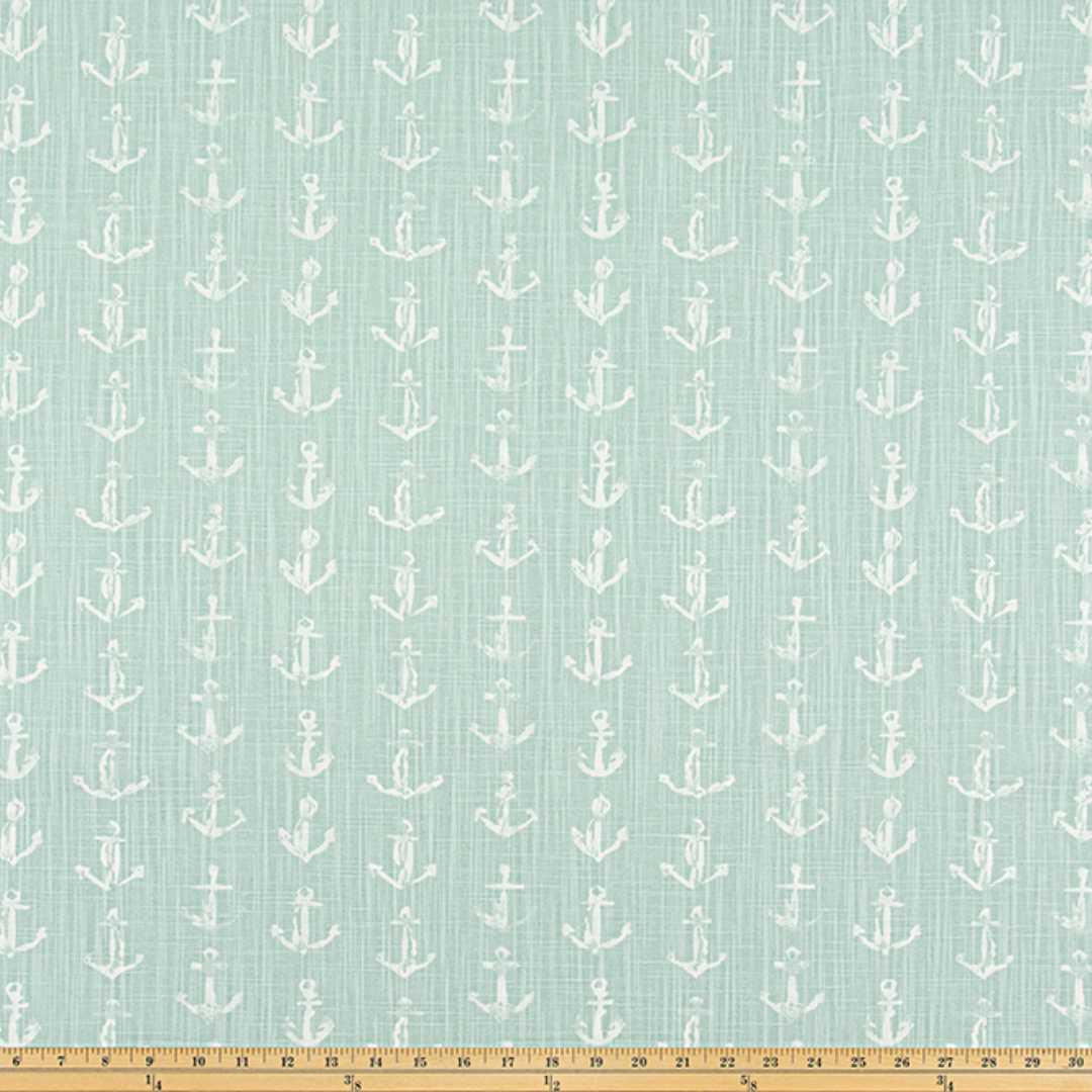 Upholstery Slub Canvas - Seaport - Silver Springs