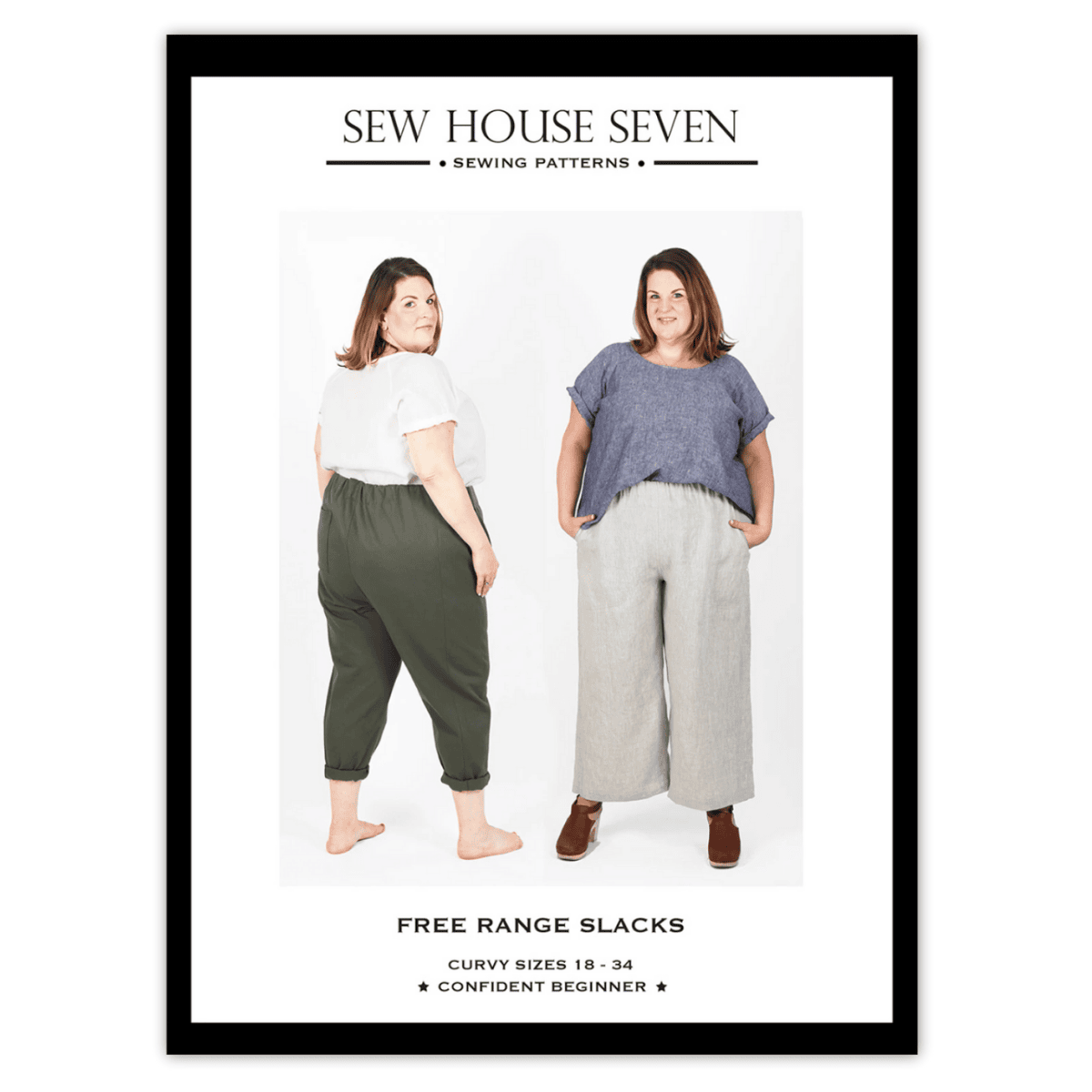 Sew House Seven - Free Range Slacks Pattern Curvy
