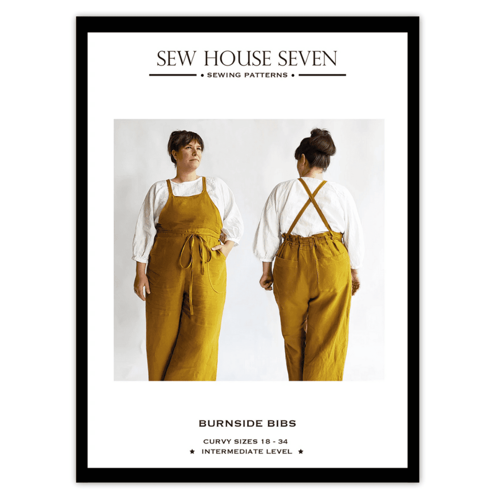 Sew House Seven - Burnside Bib Curvy Fit