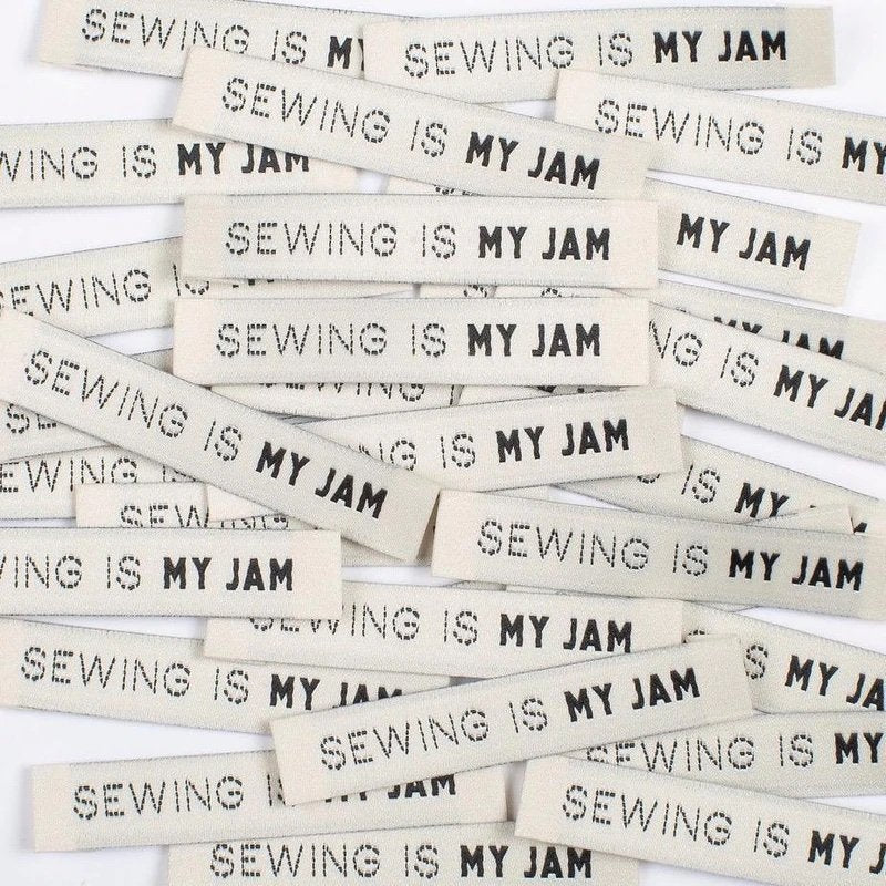 Kylie and the Machine: Garment Labels - "Sewing Is My Jam"