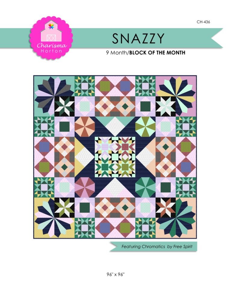 Snazzy BOM Quilt Pattern