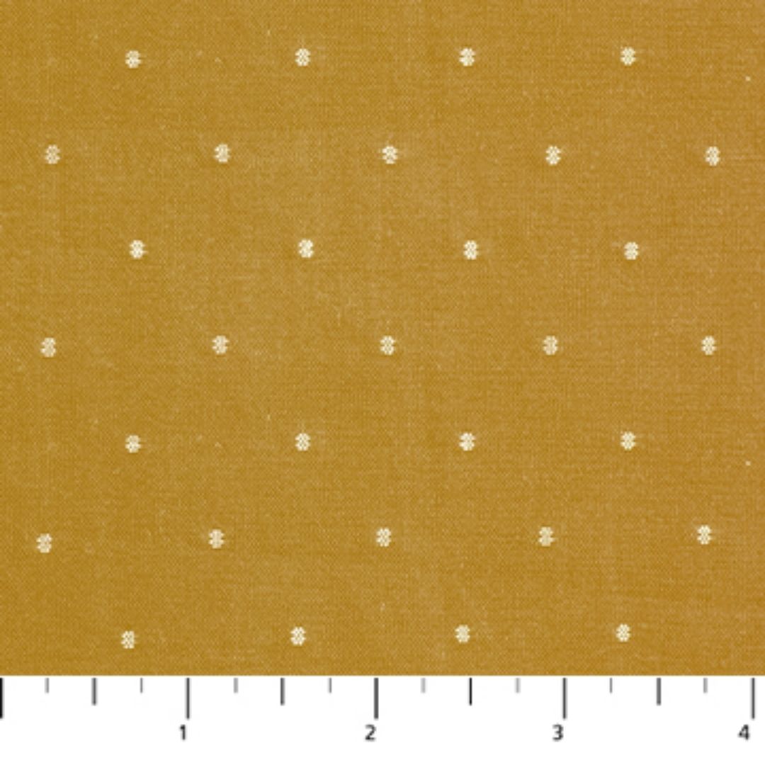 Intervals Wovens - Small Dots Gold