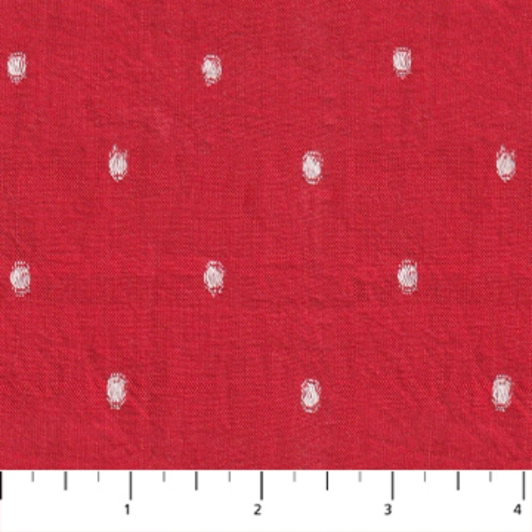 Intervals Wovens - Large Dots Red