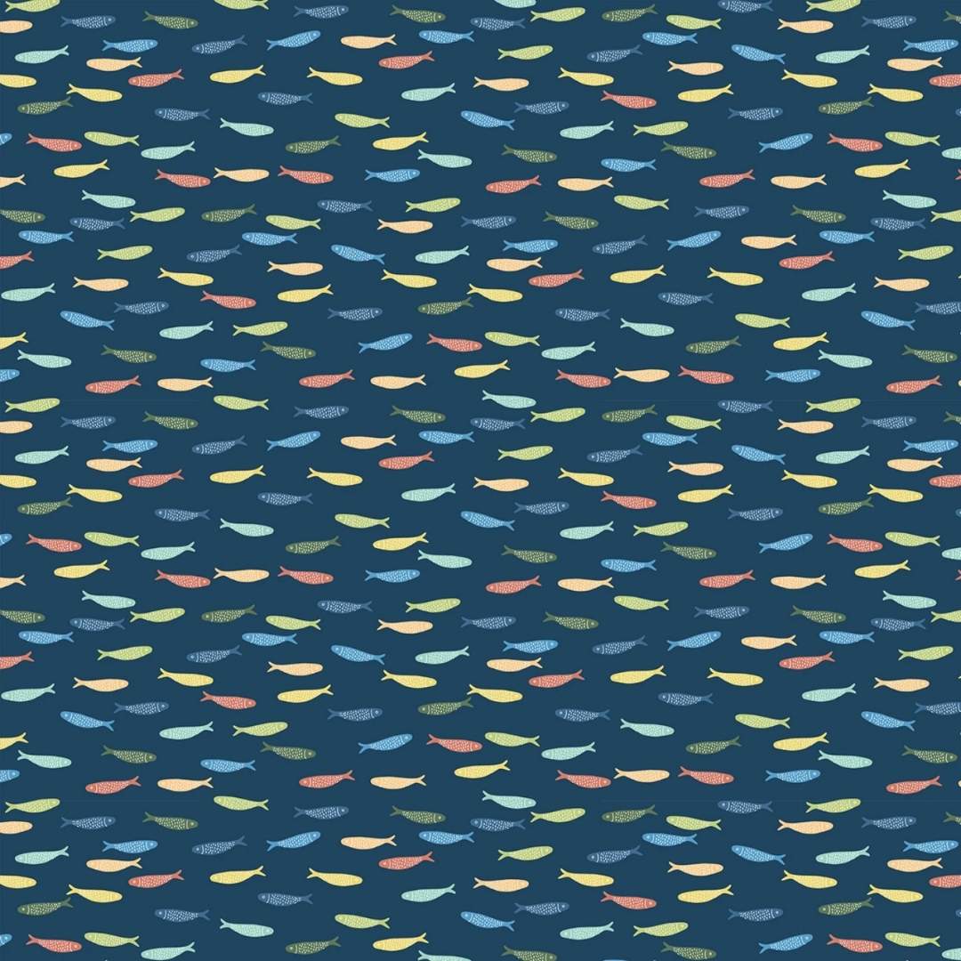 Wanderlust - Fish Blue