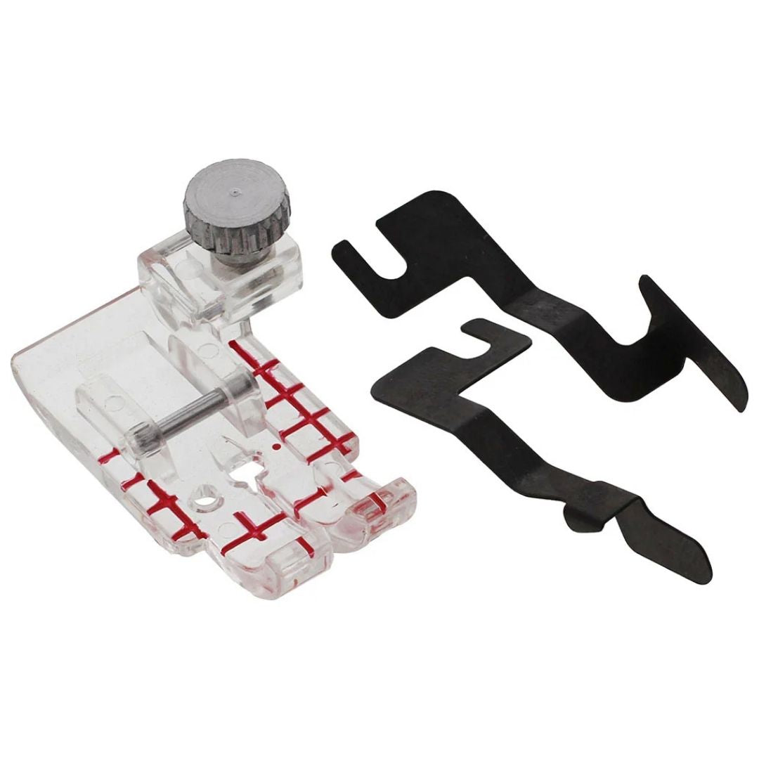 Janome Clear View Quilting Foot and Guide Set (OV) - 7 mm