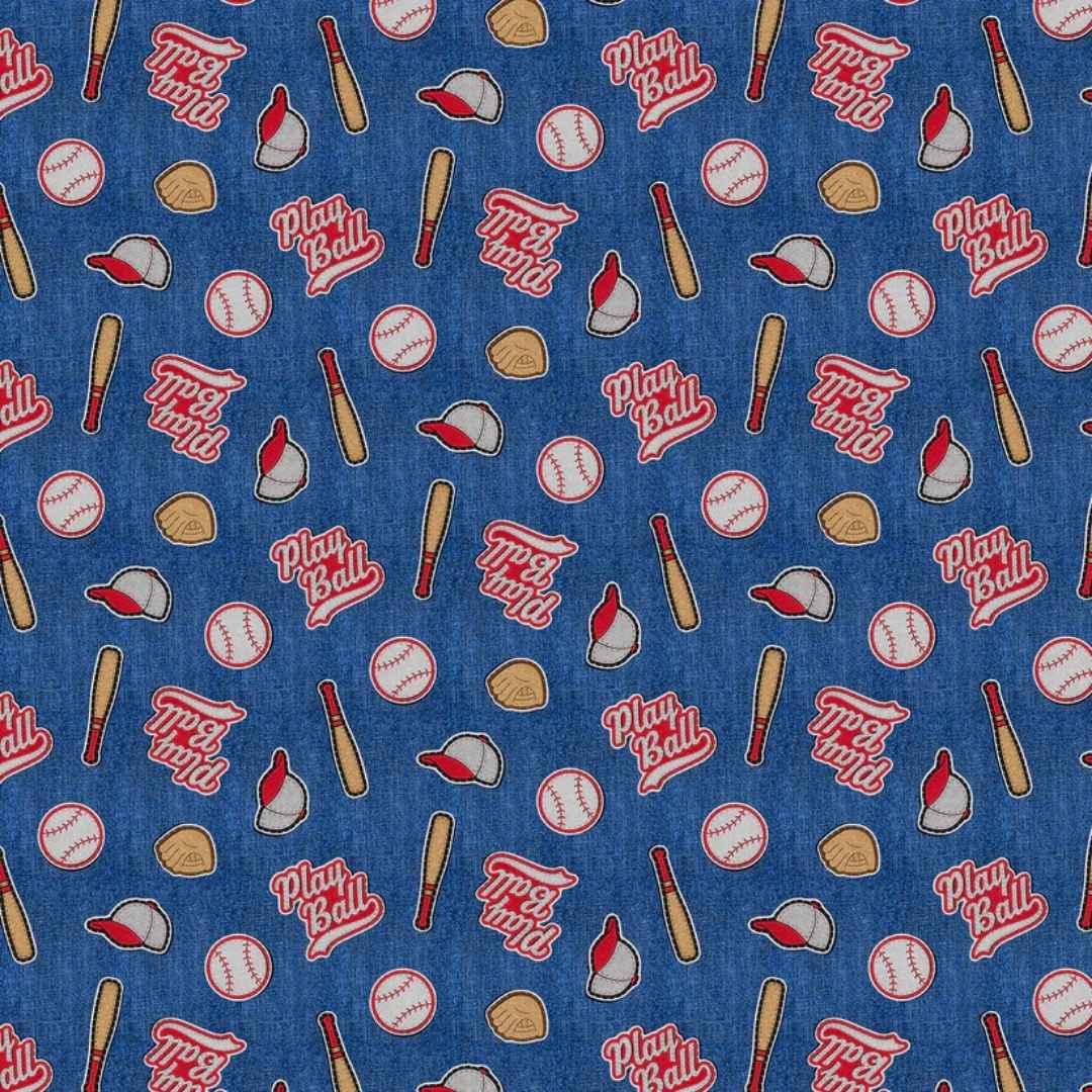 Patch Perfect - Baseball - Dark Blue