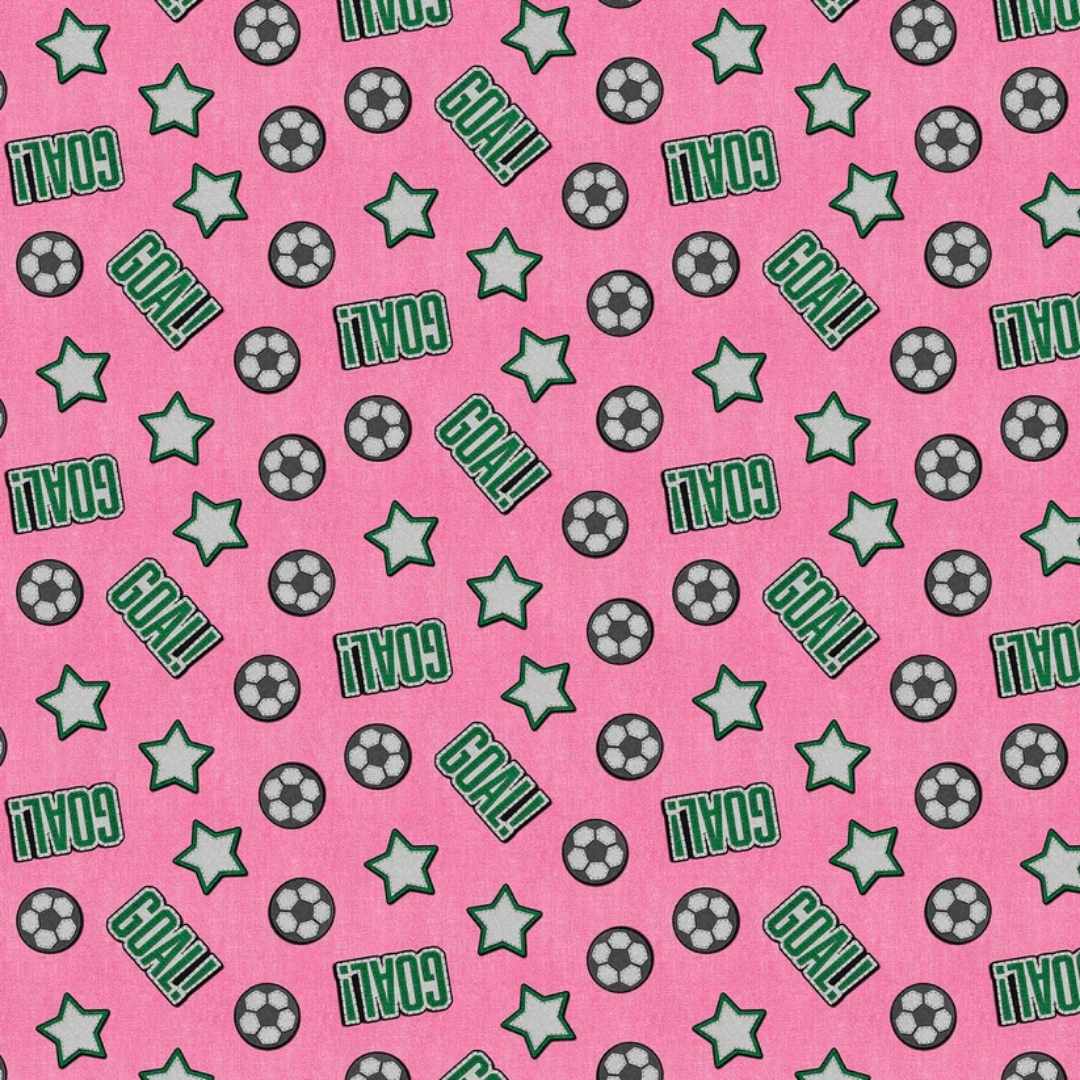 Patch Perfect - Soccer - Pink