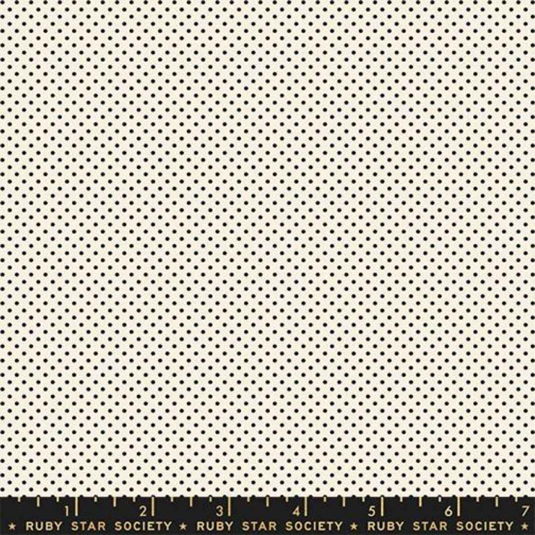 Mystic Fable - Black on Natural Dots