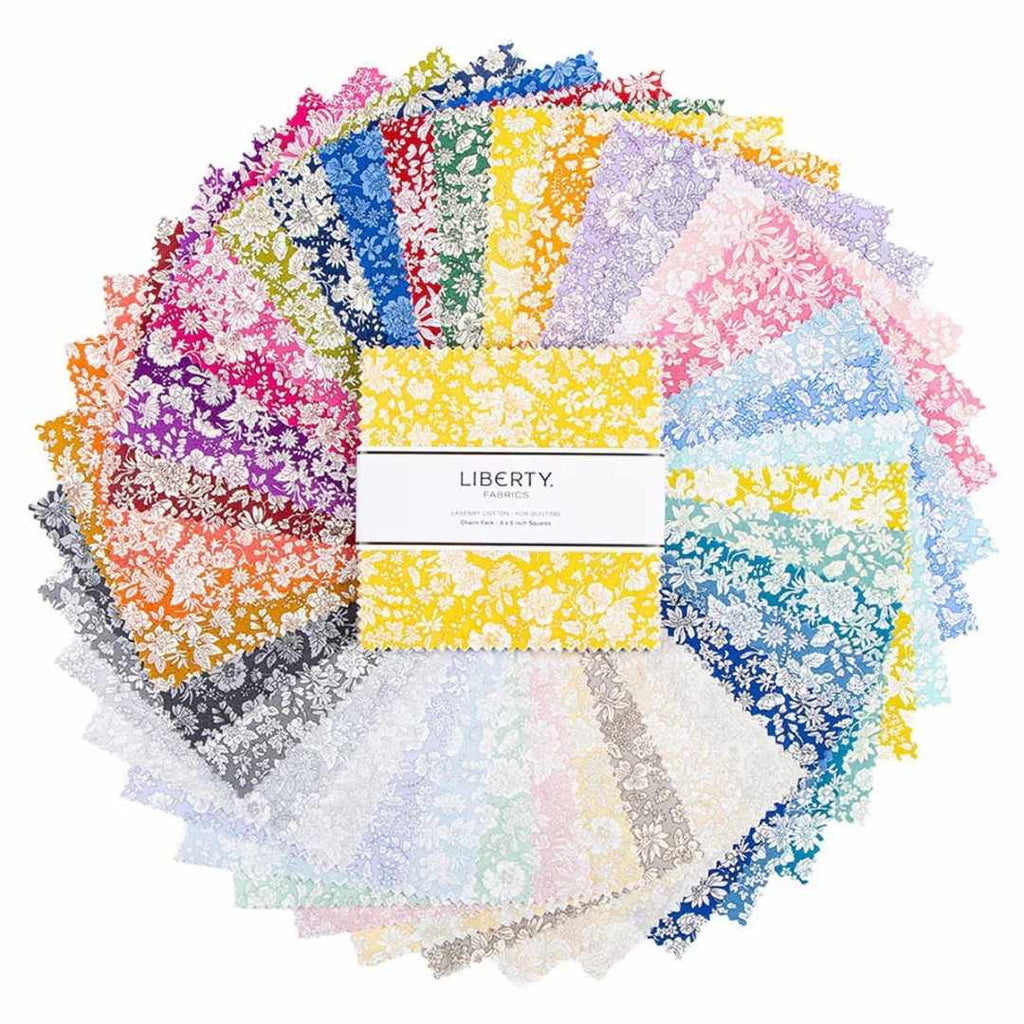 5" Squares - Liberty Emily Belle Collection