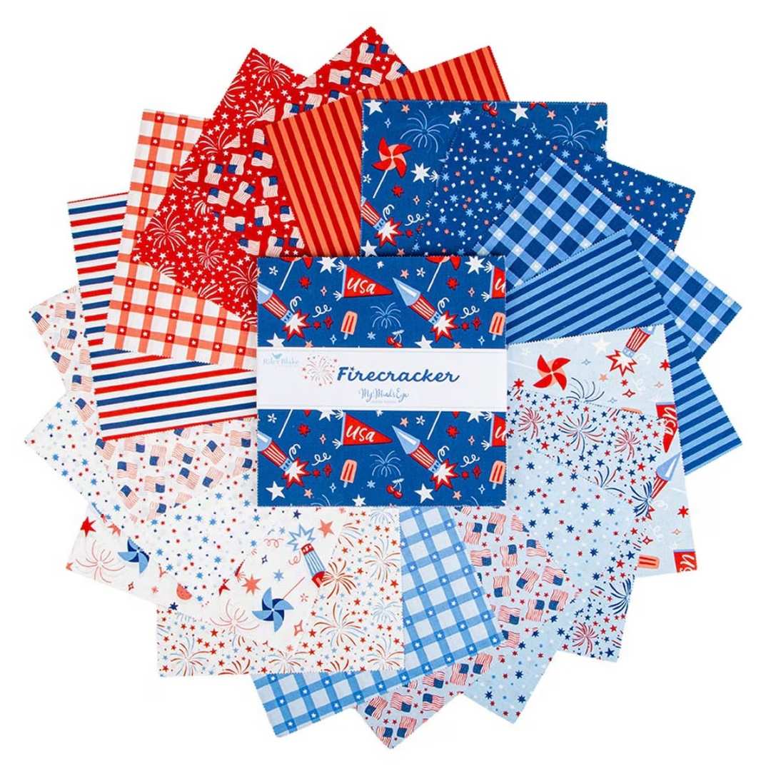 Firecracker 10" Layer Cake