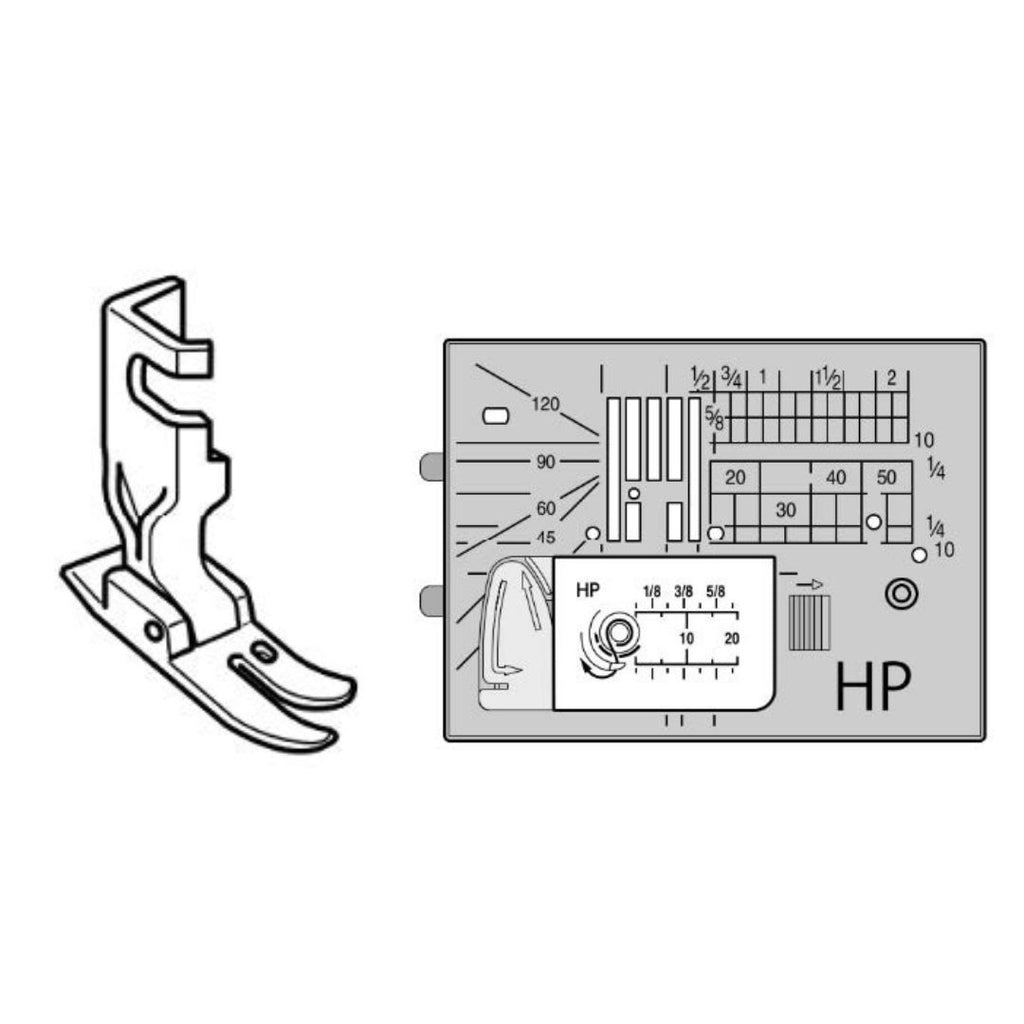 Janome HP Professional Grade Needle Plate + Foot