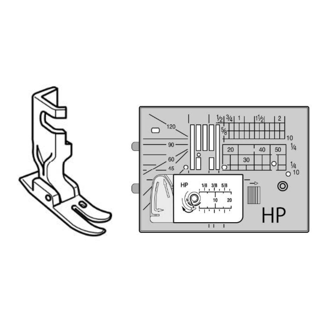 Janome HP Professional Grade Needle Plate + Foot