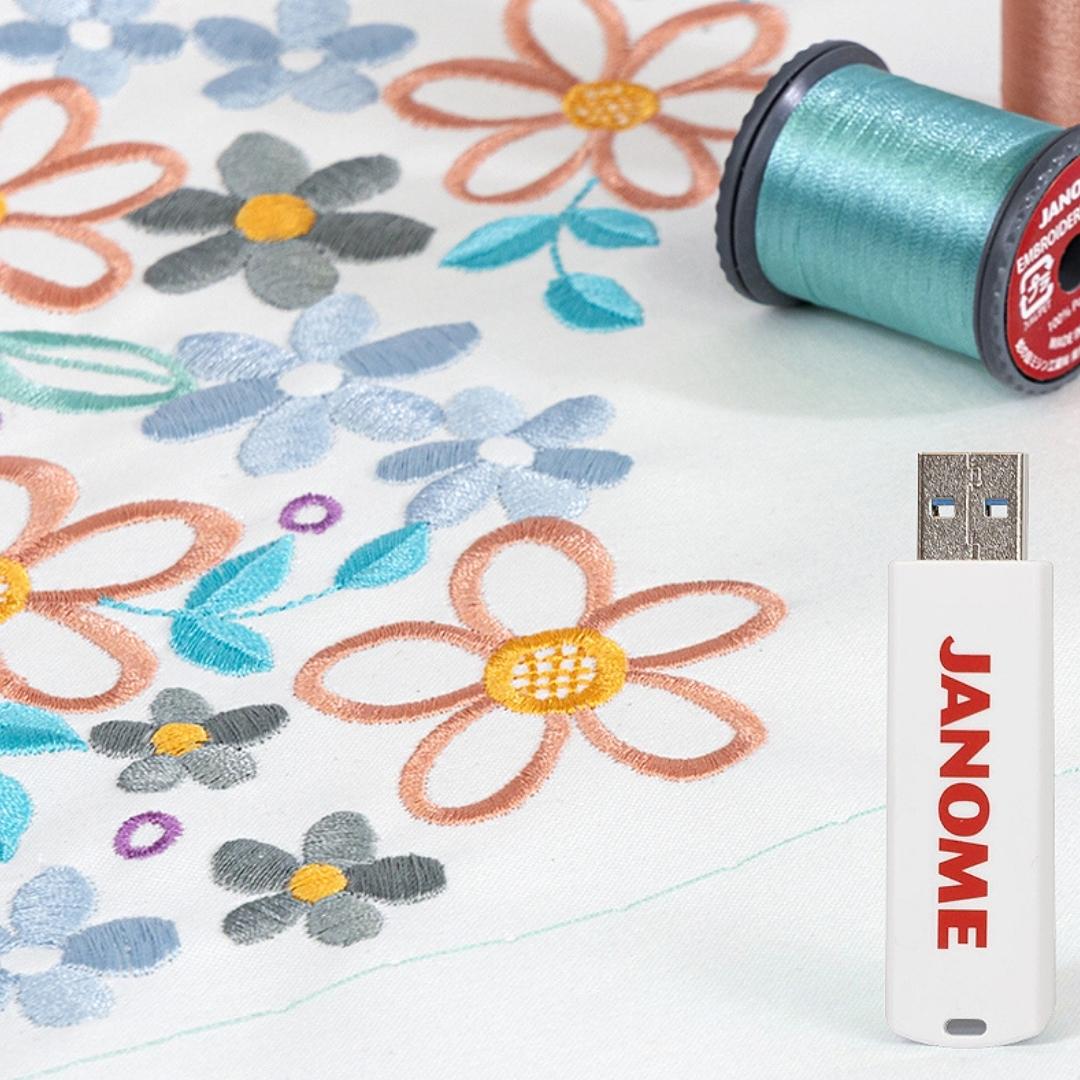 Janome Memory Craft 550ELE  Embroidery Machine - FREE SHIPPING