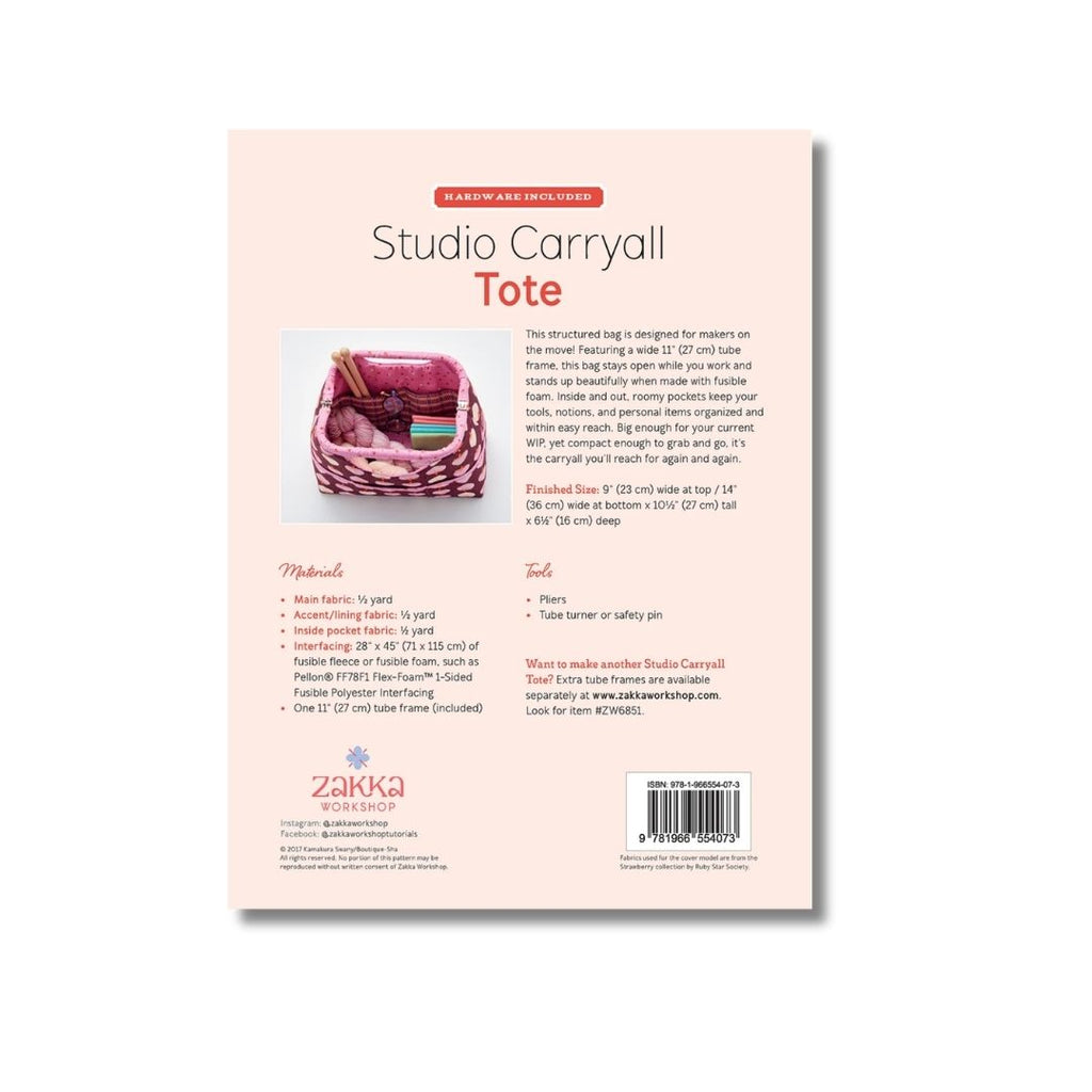 Zakka Workshop - Studio Carryall Tote Kit