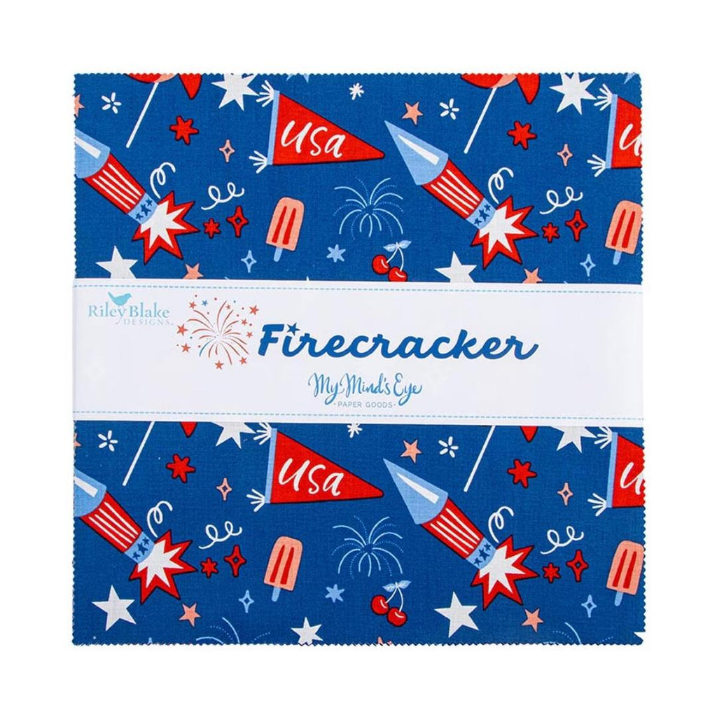 Firecracker 10" Layer Cake