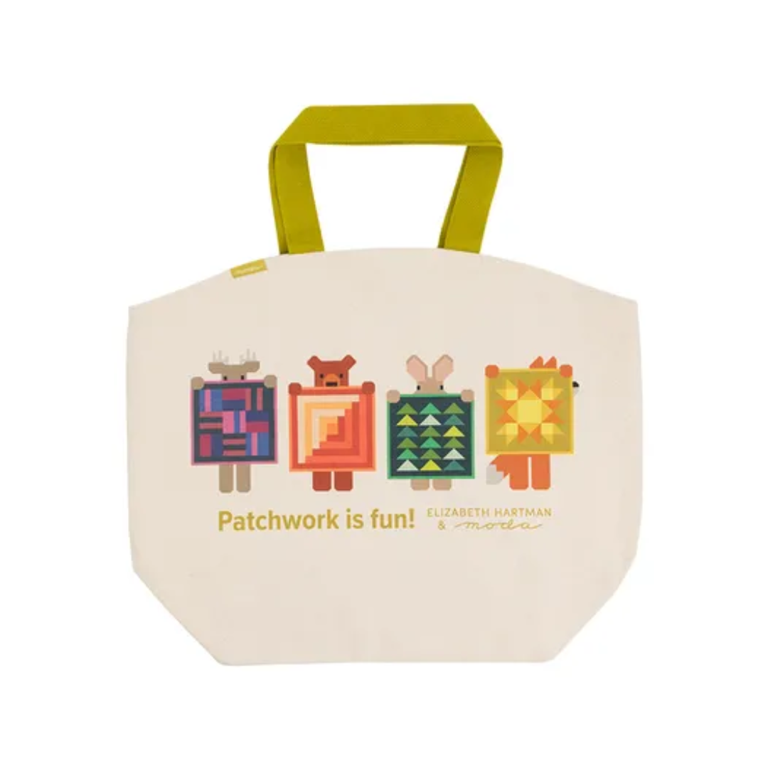 Patchwork is Fun Tote Bag