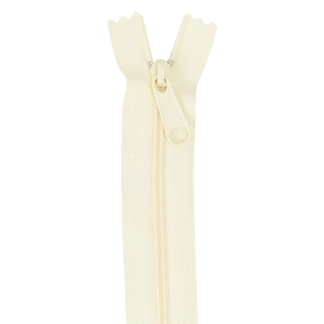 Handbag Zipper - 24" - Butter Cream