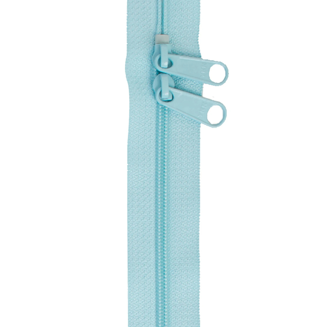 Handbag Zipper - 40" Double Slide - Robin's Egg Blue