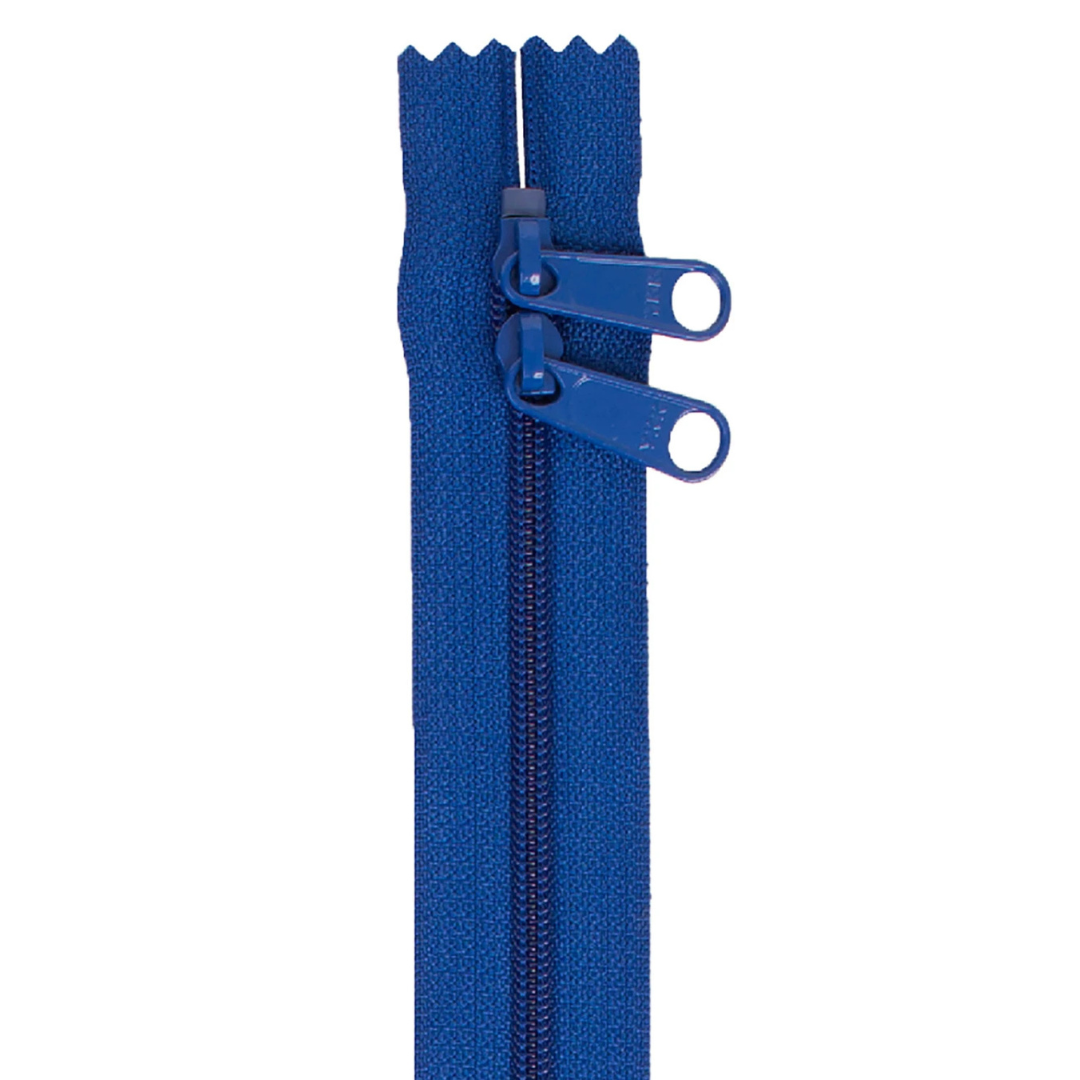 Handbag Zipper - 40" Double Slide - Blastoff Blue