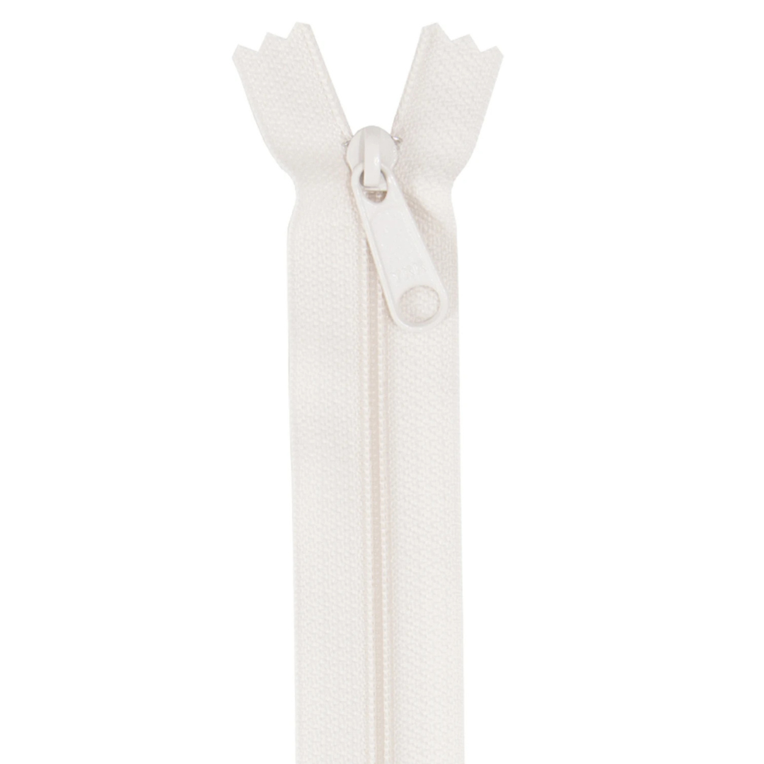 Handbag Zipper - 24" - Ivory