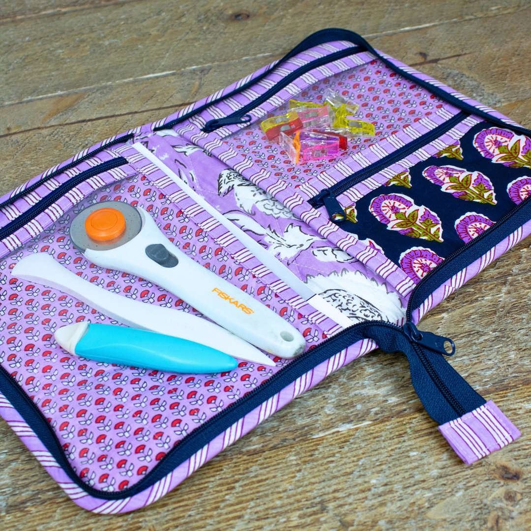 atlas zipper case - evening