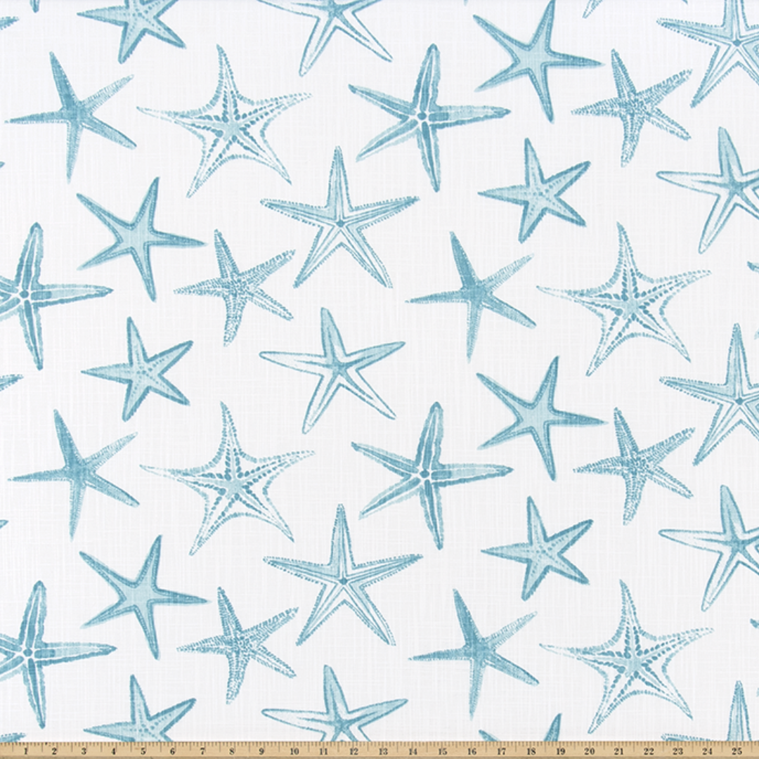 Upholstery Luxe Canvas - Starfish - Maui