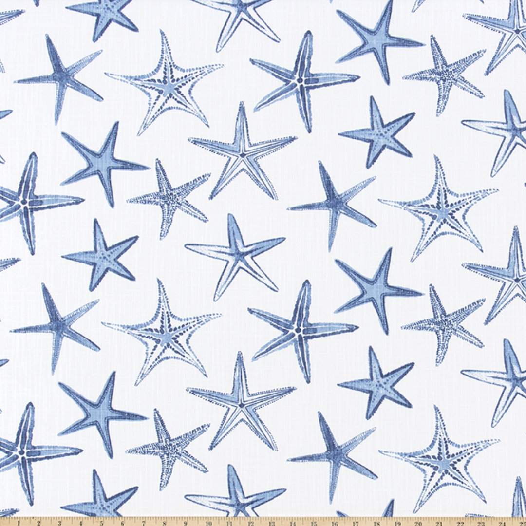 Upholstery Luxe Canvas - Starfish - Palace