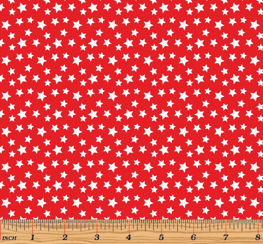 Patriotic Stars - Red