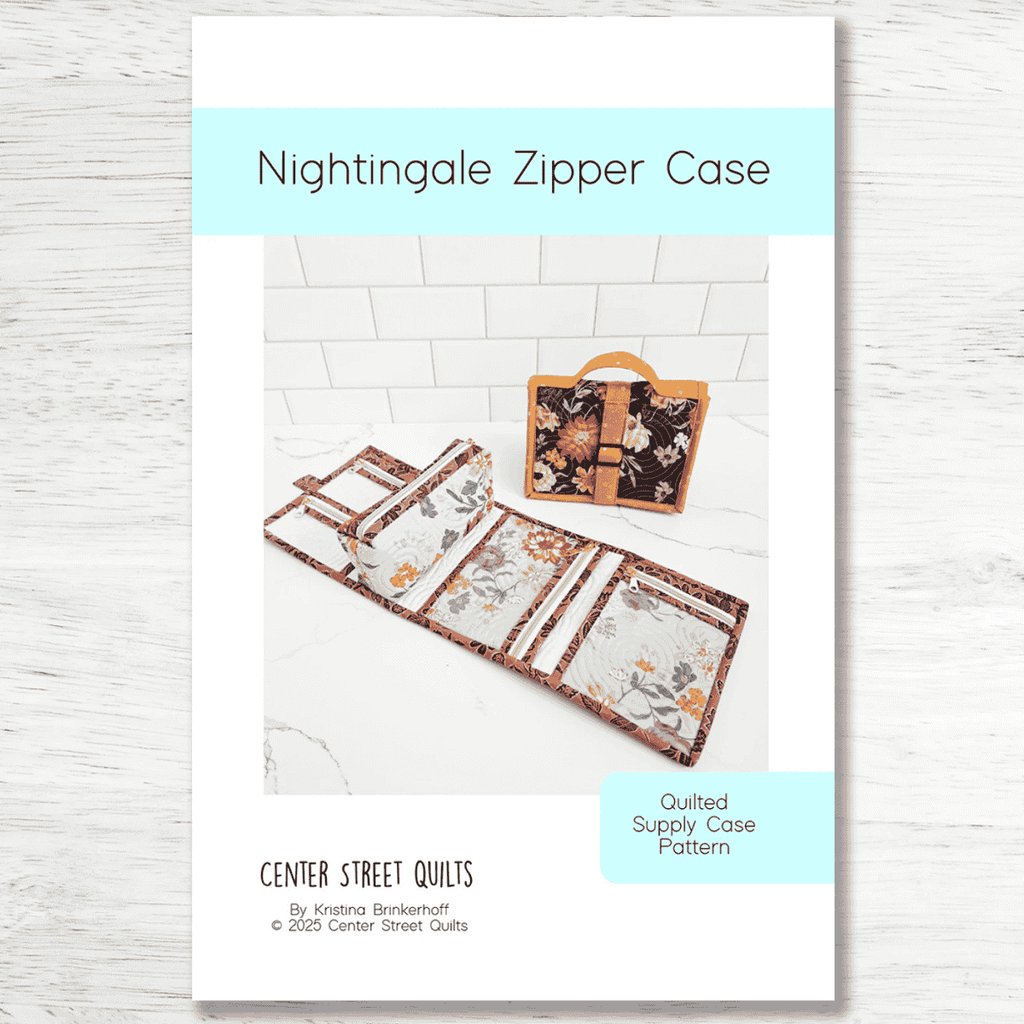 Center Street Quilts - Nightingale Zipper Case