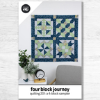 Studio M Squared - Four Block Journey Quilt