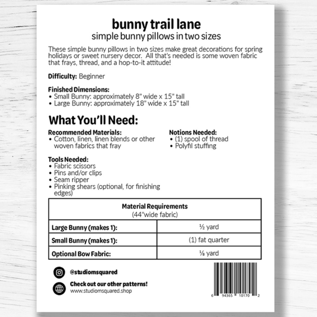 Studio M Squared - Bunny Trail Lane