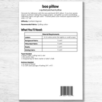 Studio M Squared - The Boo Pillow