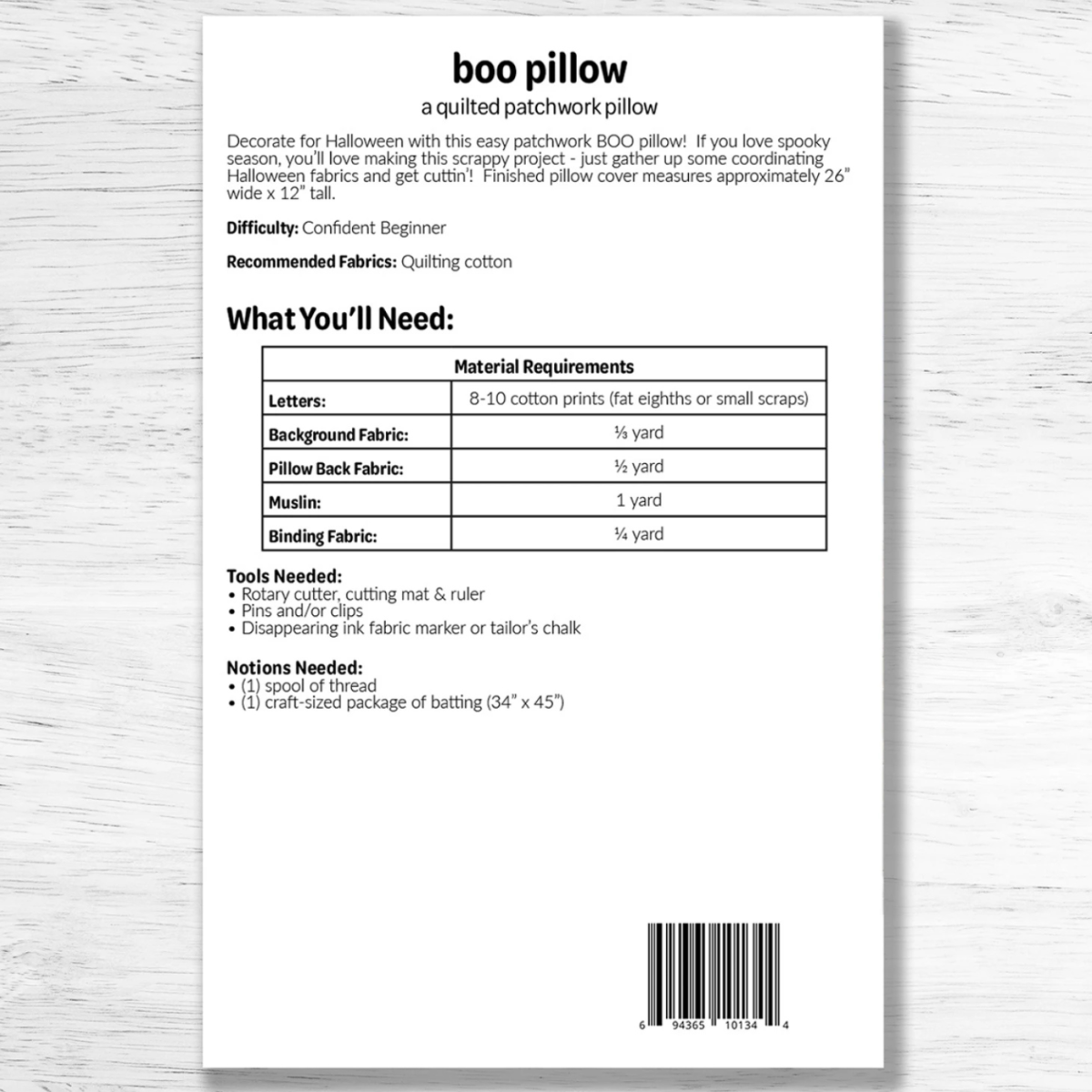 Studio M Squared - The Boo Pillow