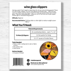 Studio M Squared - Wine Glass Slippers