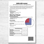 Studio M Squared - Table Talk Runner and Placemats
