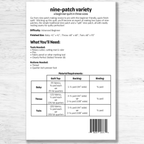 Studio M Squared - Nine-Patch Variety