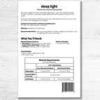 Studio M Squared - Sleep Tight Pillowcase