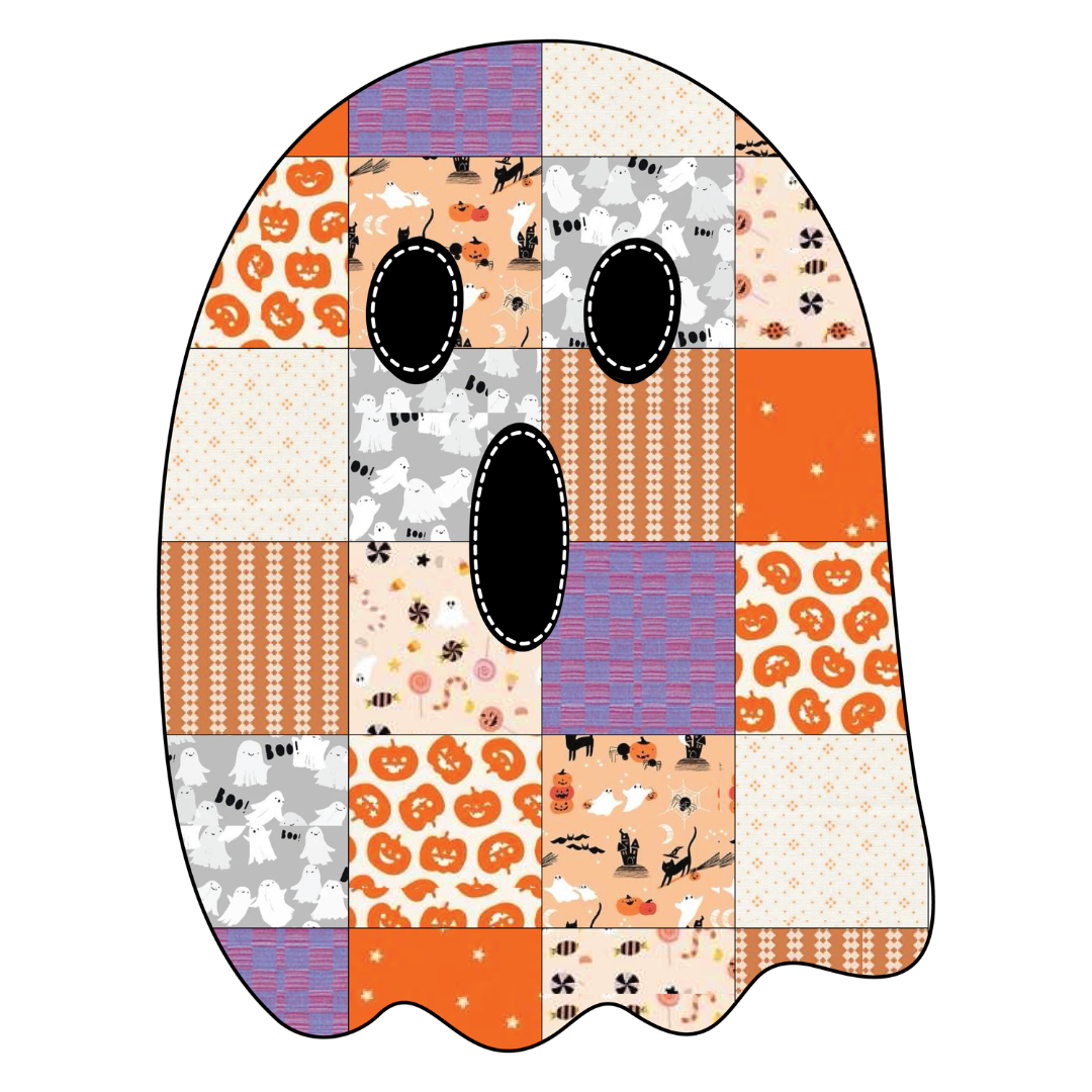 Project Kit: Patchwork Boo Applique