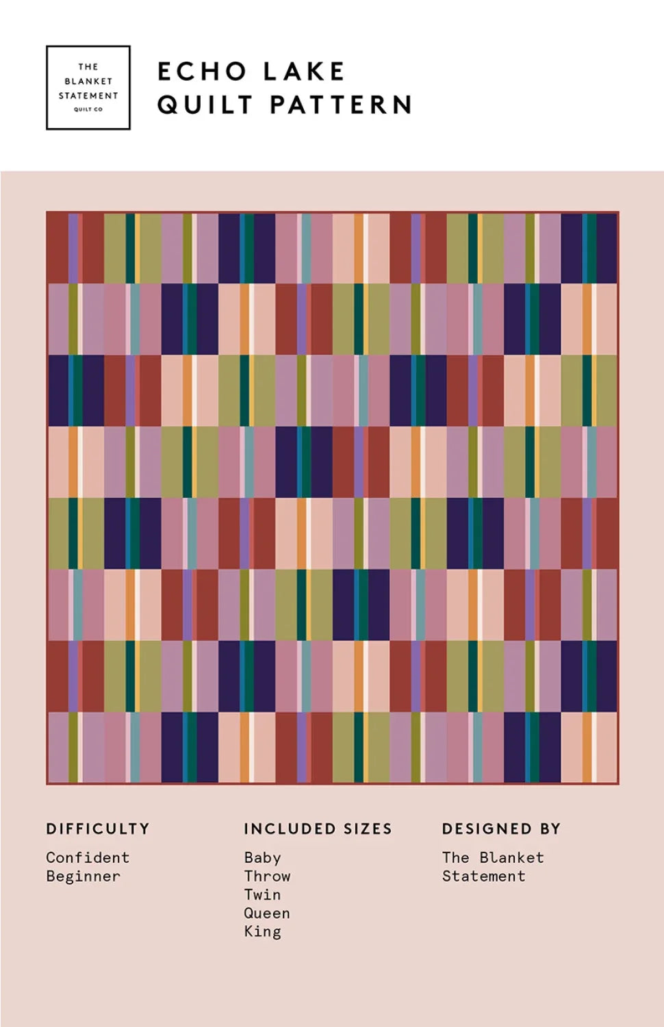 Echo Lake Quilt Pattern