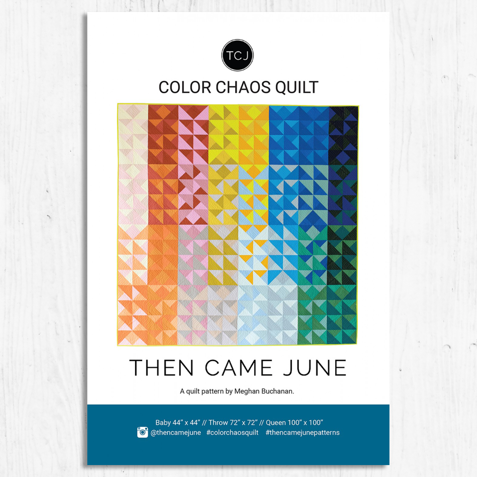 Then Came June - Color Chaos Quilt