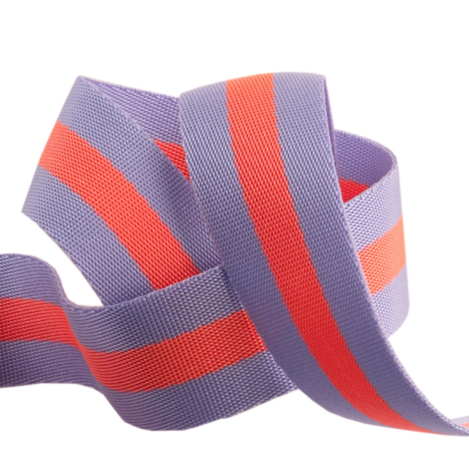 Lavender and Pink 1-1/2" wide Tula Pink Webbing