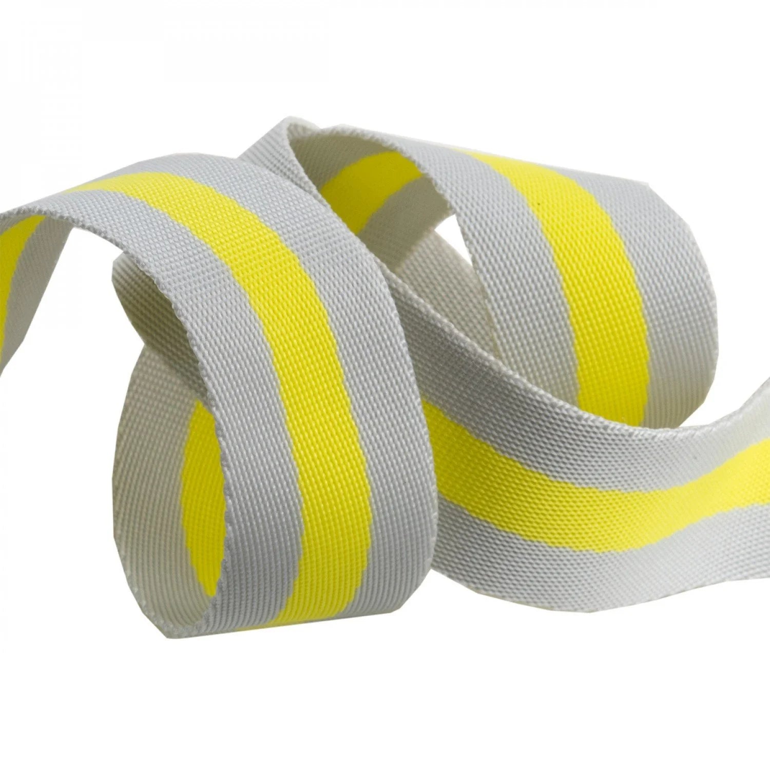 Soft Grey and Neon  1-1/2" -Tula Pink Webbing 16 yd