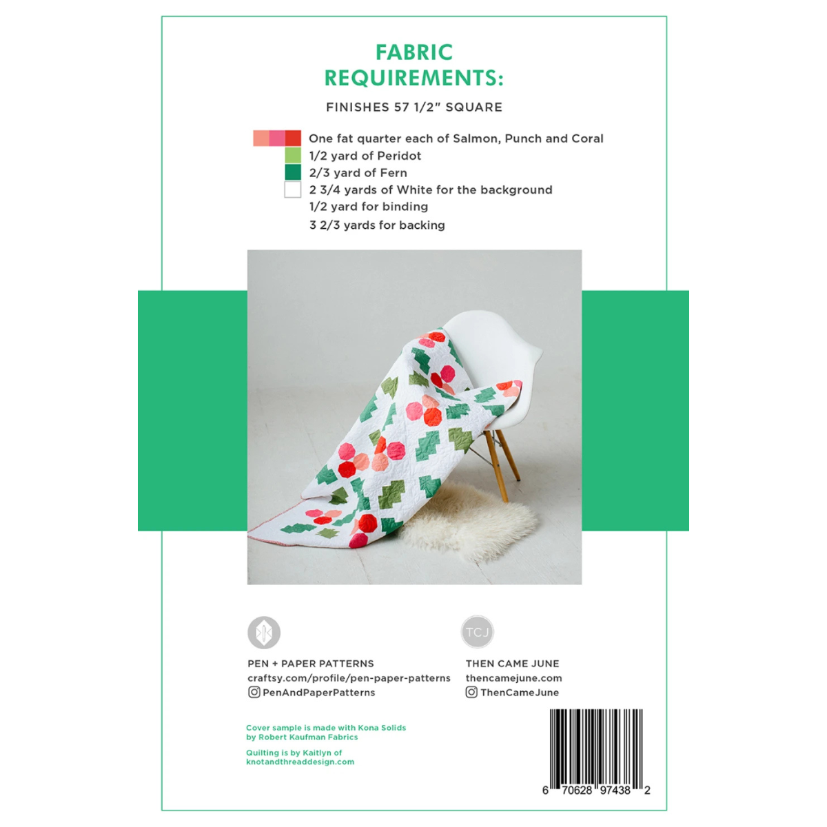 Then Came June - Holly Jolly - Quilt Pattern