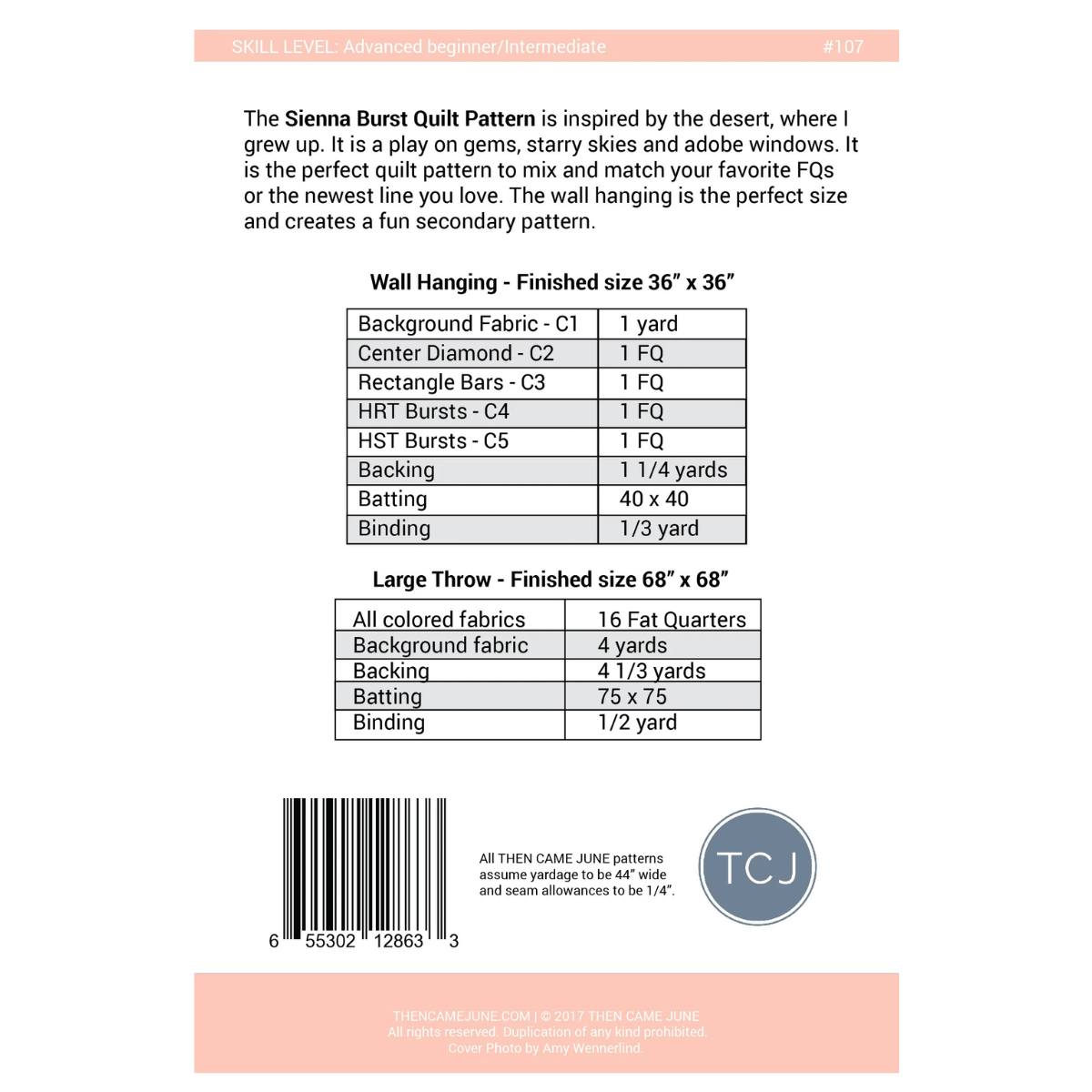 Then Came June - Sienna Burst